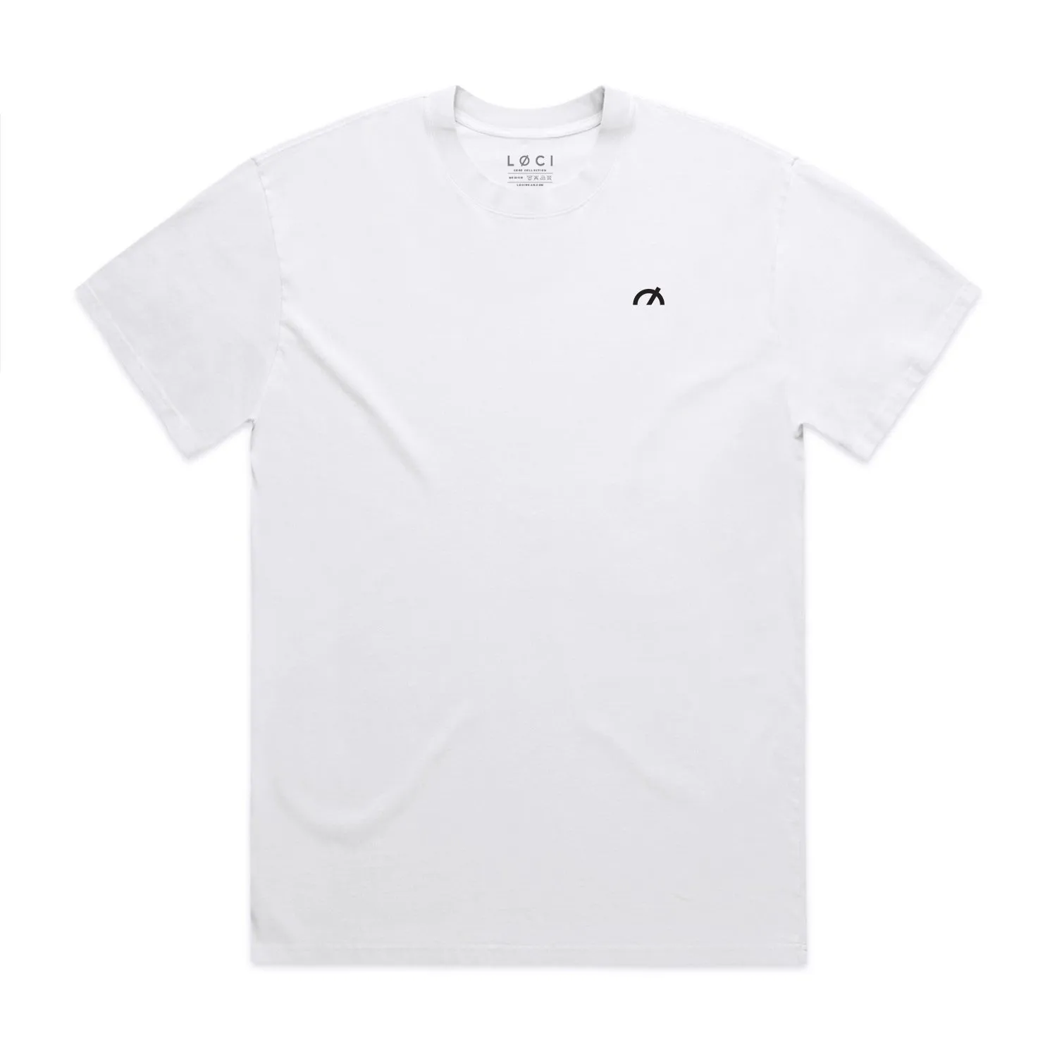 Icon Mens Vintage Wash T Shirt White sold by Loci Wear