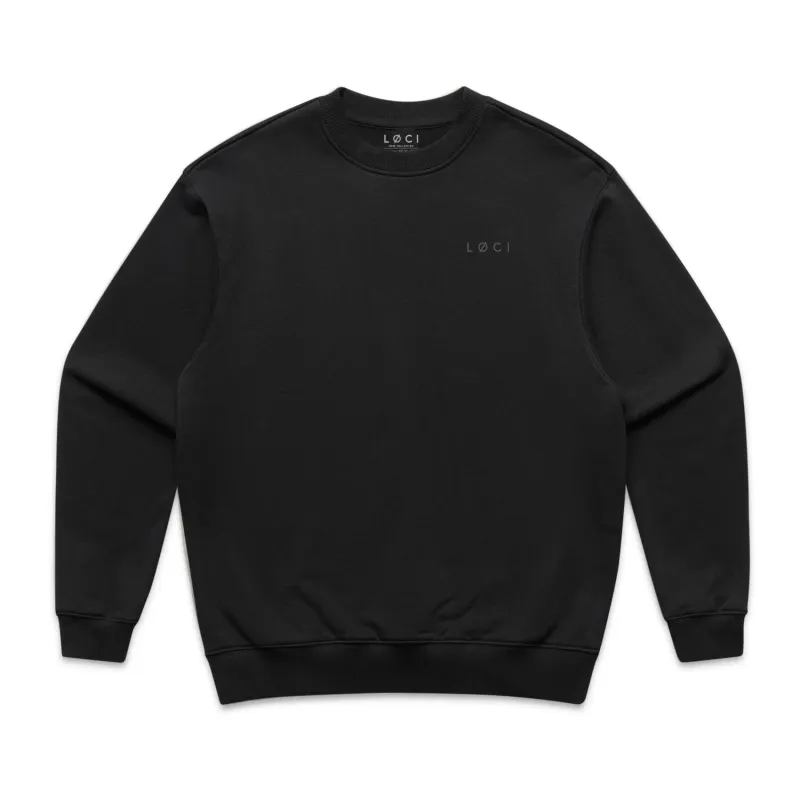 Icon Sweater Black Xl sold by Loci Wear