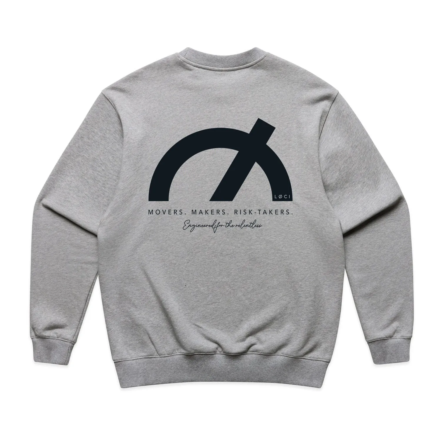 Icon Sweater Athletic Heather S sold by Loci Wear product image thumbnail 2