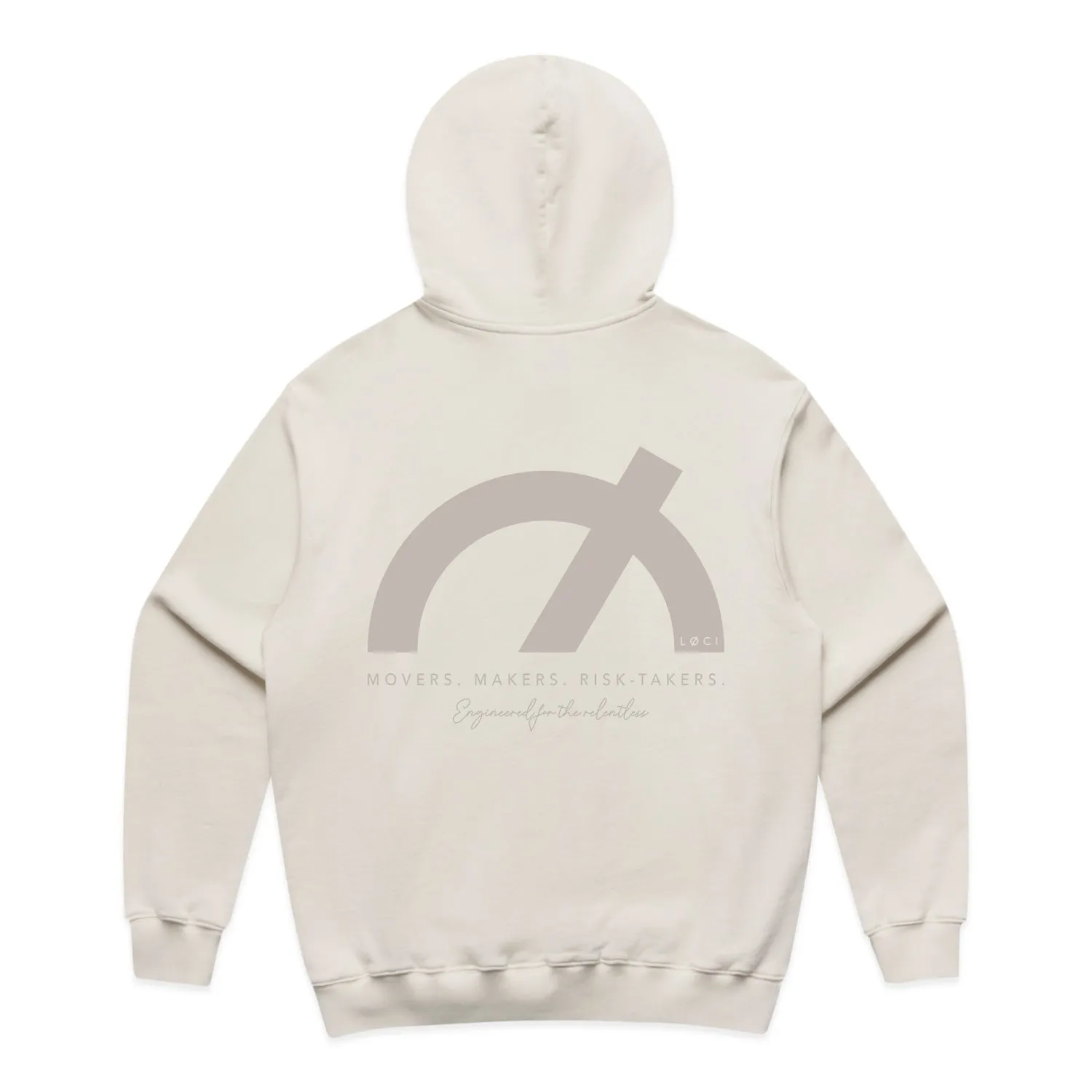 Icon Hoodie Natural Xl sold by Loci Wear product image thumbnail 2