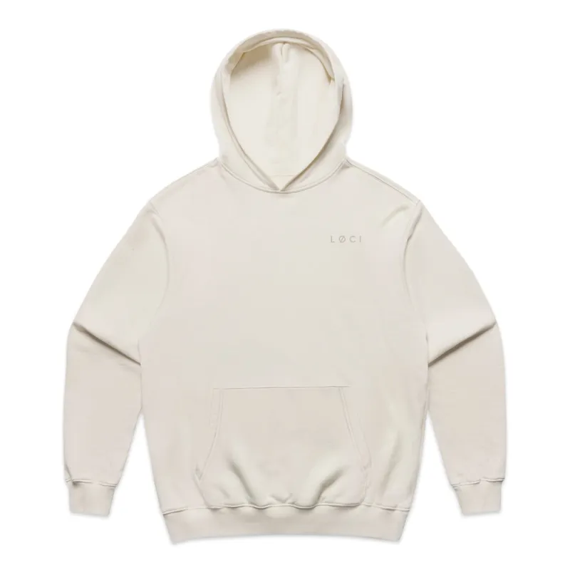 Icon Hoodie  Natural S sold by Loci Wear