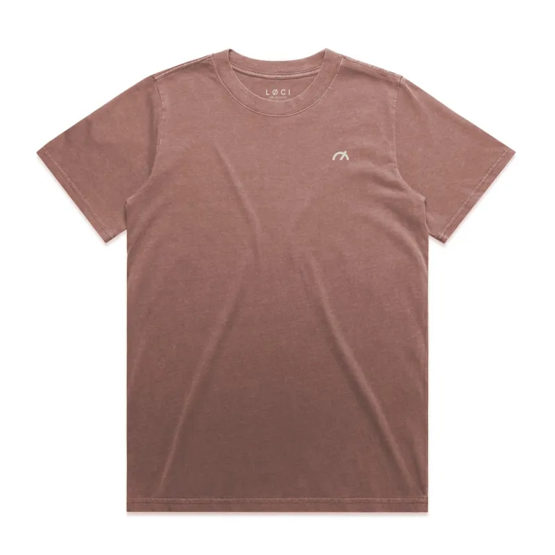 Icon Womens Vintage Wash T Shirt Pink Xs sold by Loci Wear