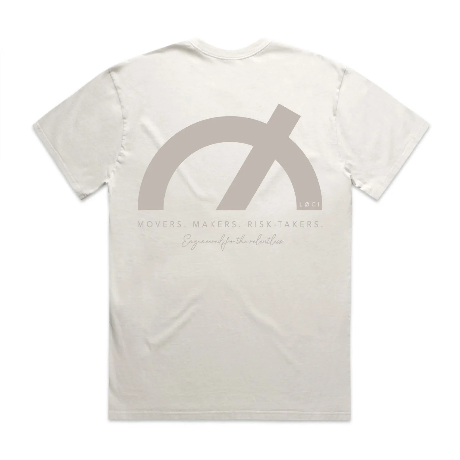 Icon Womens Vintage Wash T Shirt Bone S sold by Loci Wear product image thumbnail 2