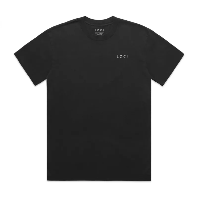 Icon Womens Vintage Wash T Shirt Black M sold by Loci Wear