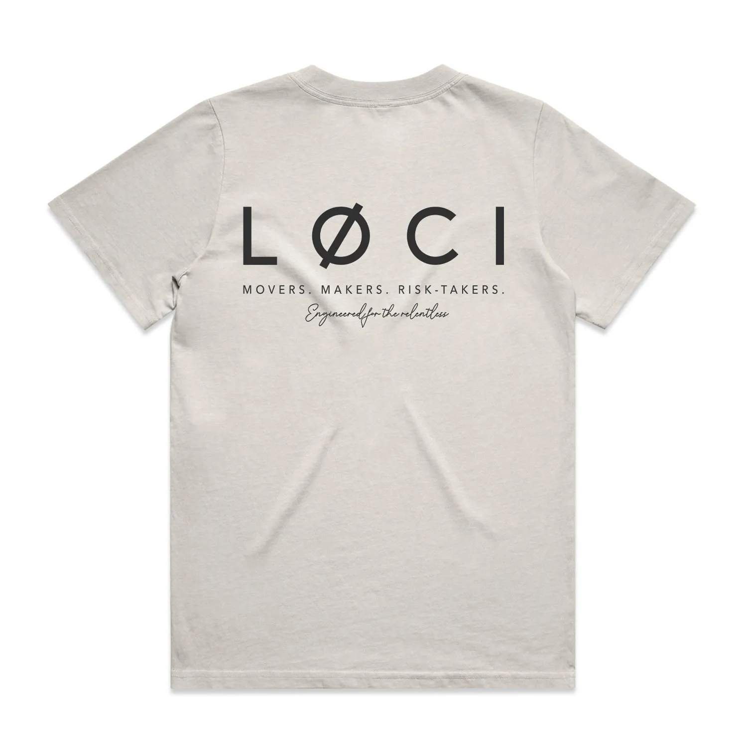 Core Mens Vintage Wash T Shirt Bone Xl sold by Loci Wear product image thumbnail 2