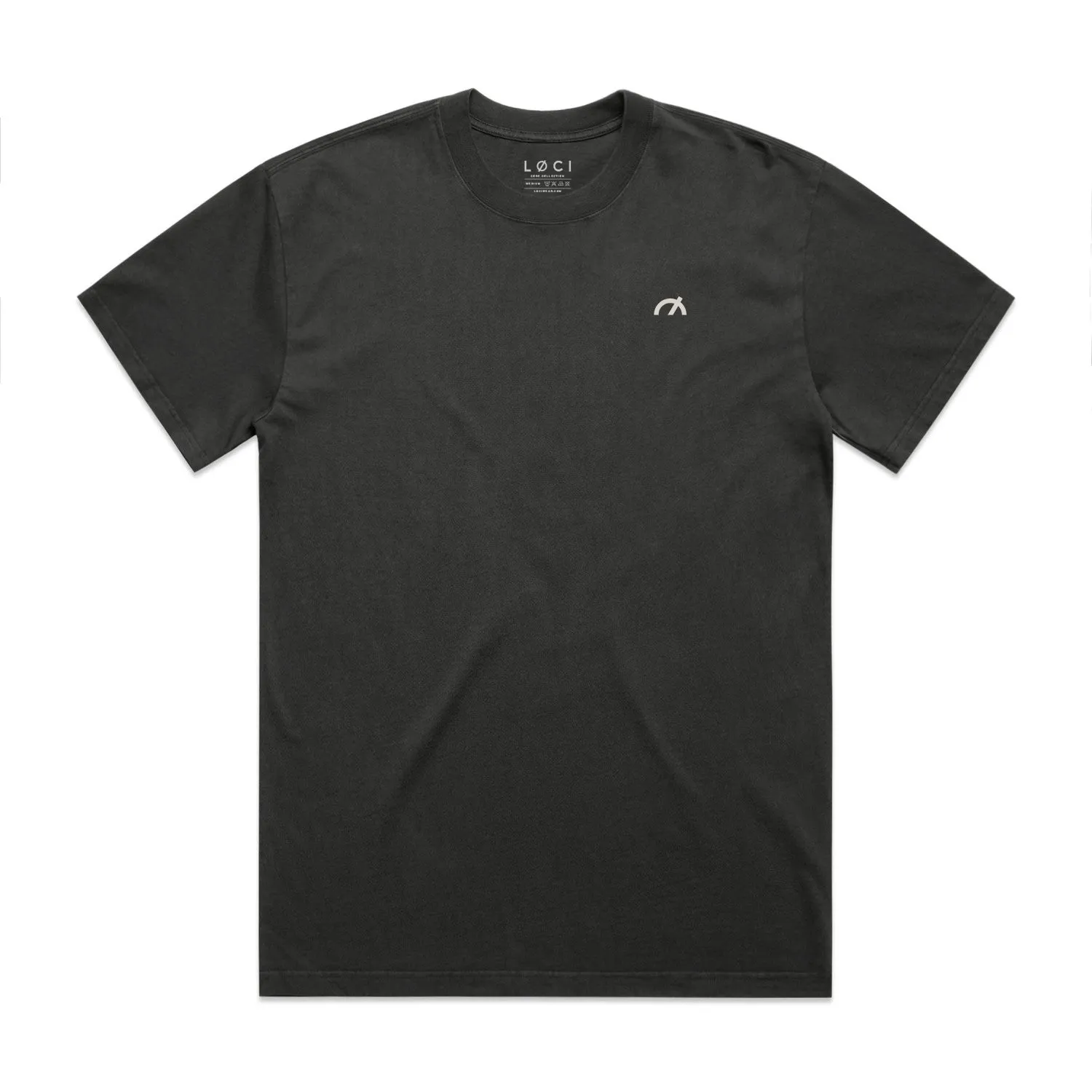 Core Mens Vintage Wash T Shirt Black M sold by Loci Wear