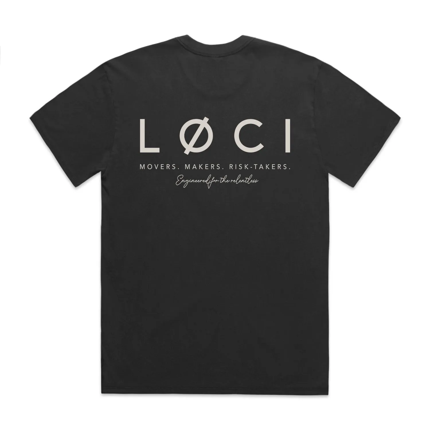 Core Mens Vintage Wash T Shirt Black S sold by Loci Wear product image thumbnail 2