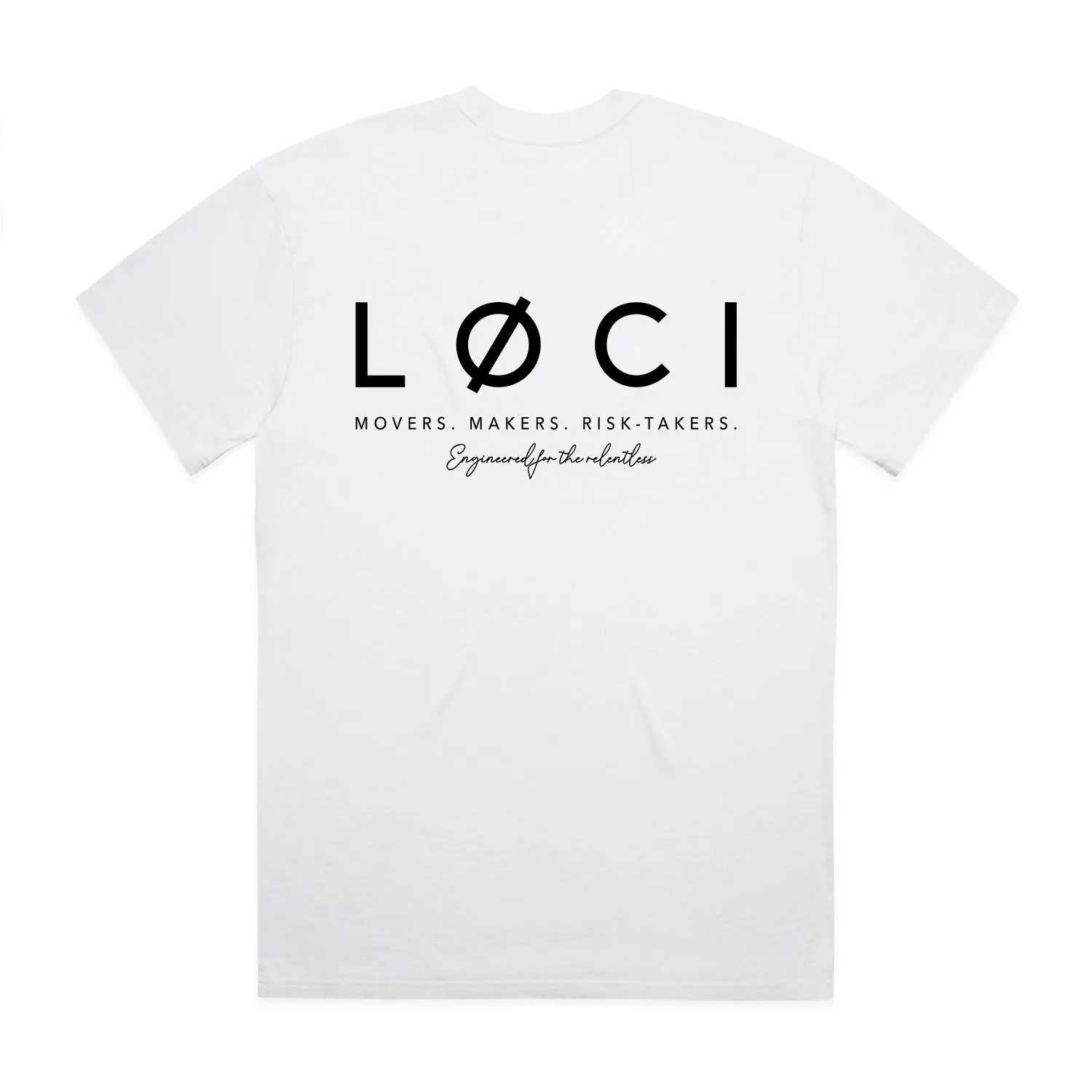 Core Mens Vintage Wash T Shirt White S sold by Loci Wear product image thumbnail 2