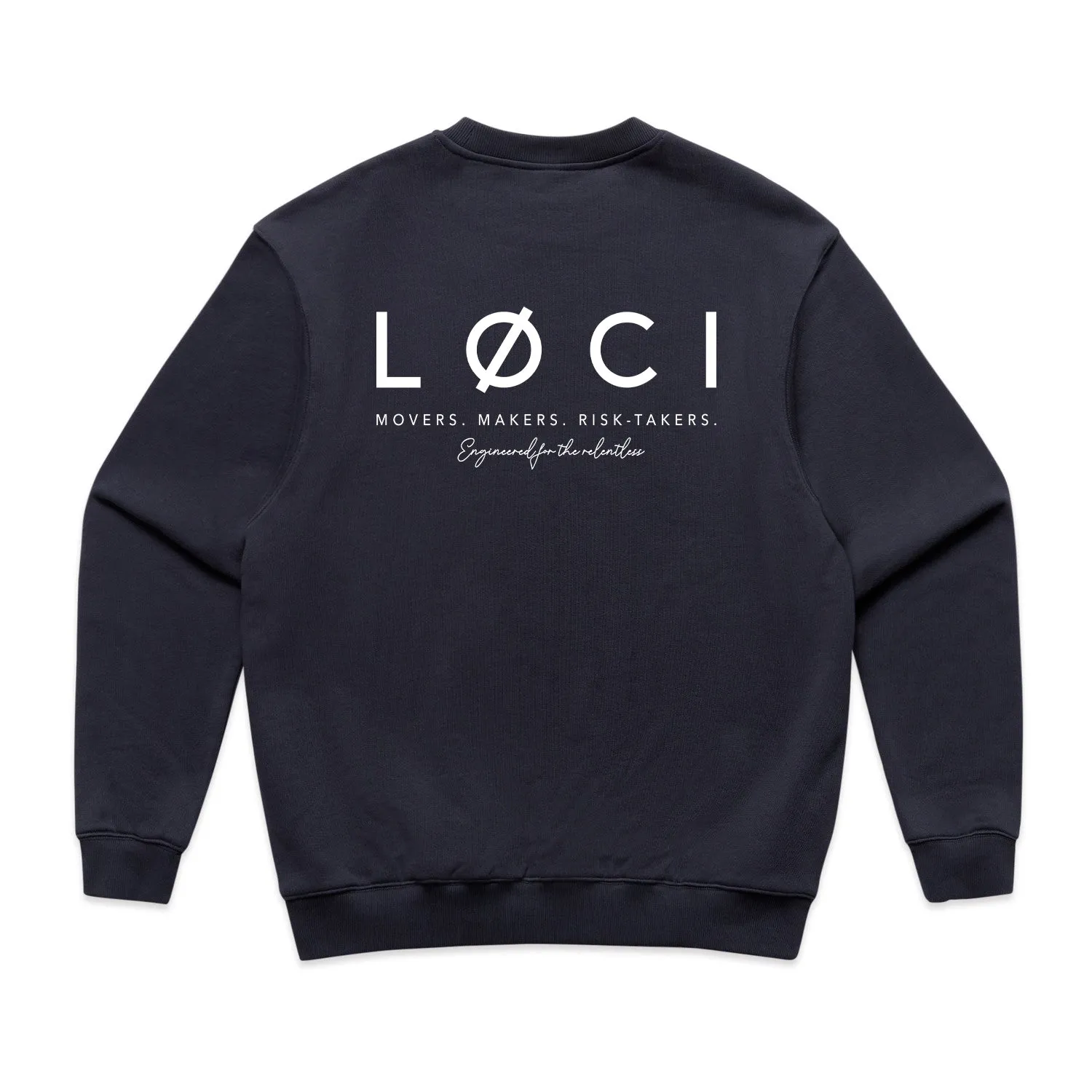 CØRE SWEATER - INK BLUE sold by Loci Wear product image thumbnail 2