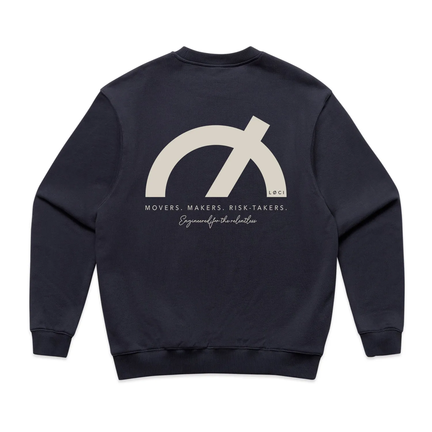 ICØN SWEATER - INK BLUE sold by Loci Wear product image thumbnail 2