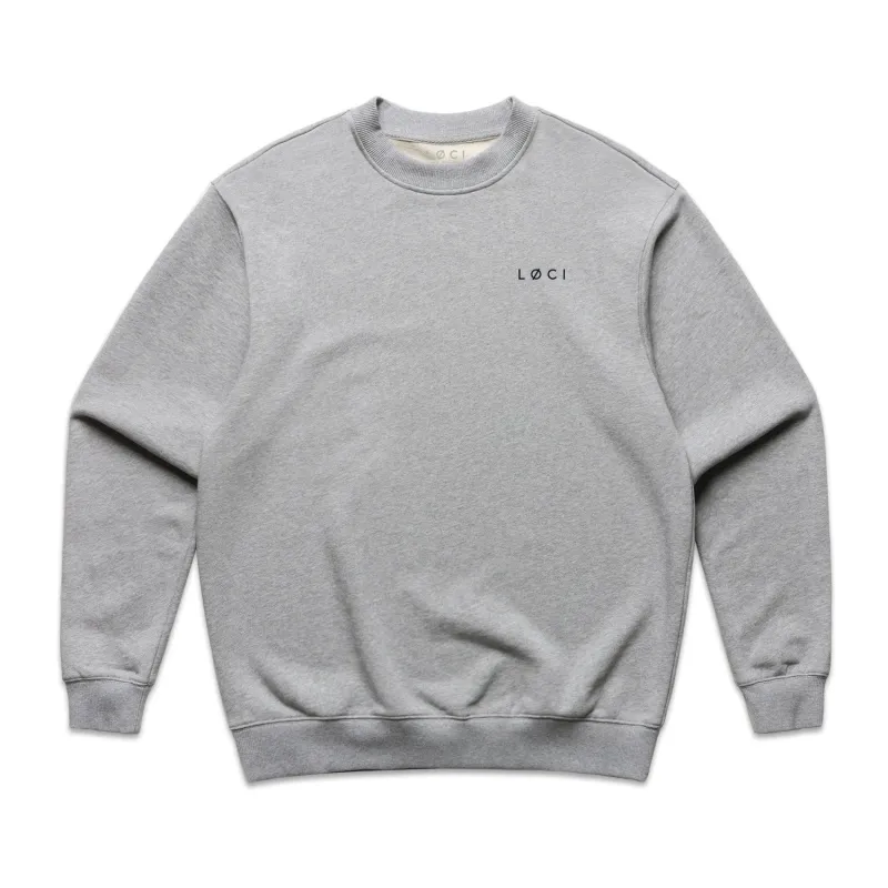 ICØN SWEATER - ATHLETIC HEATHER sold by Loci Wear