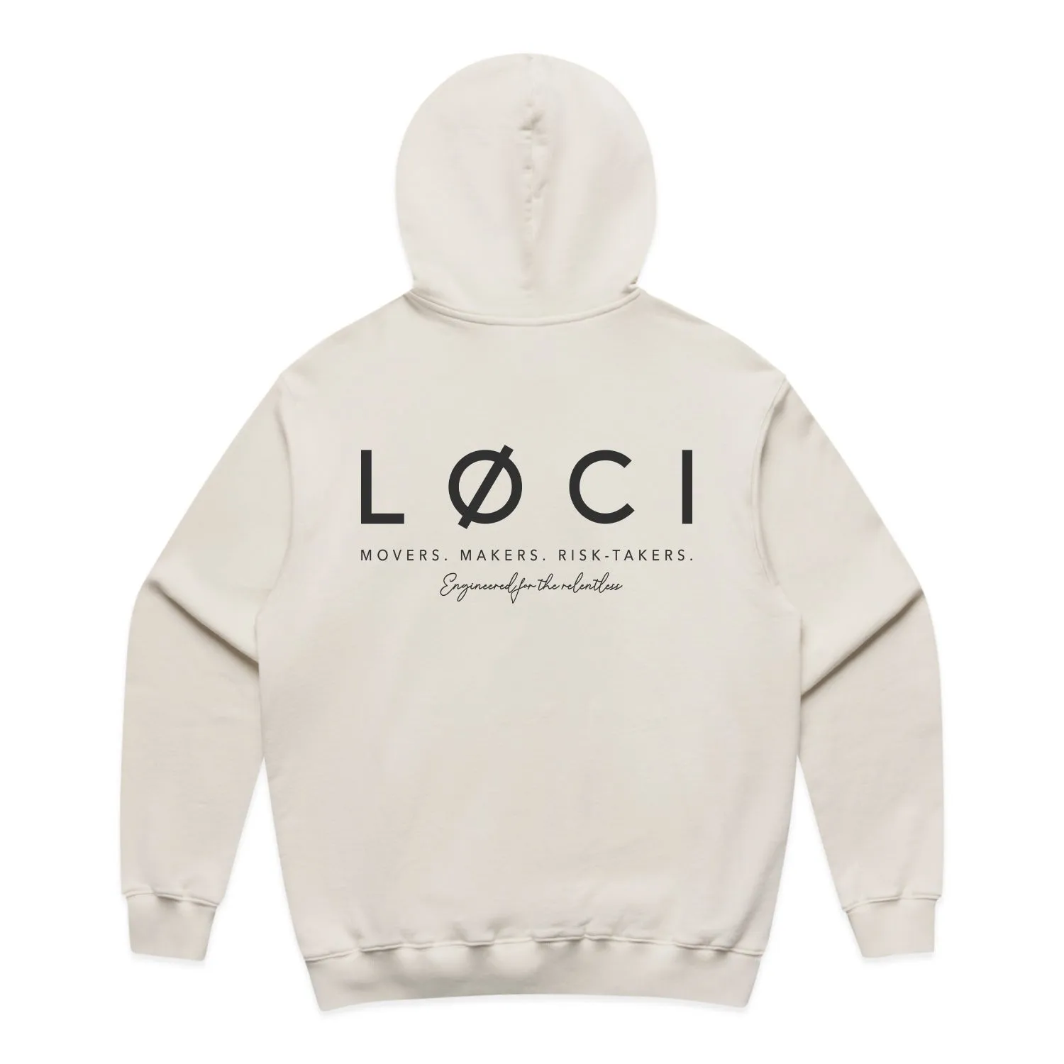 CØRE HOODIE - NATURAL sold by Loci Wear product image thumbnail 2