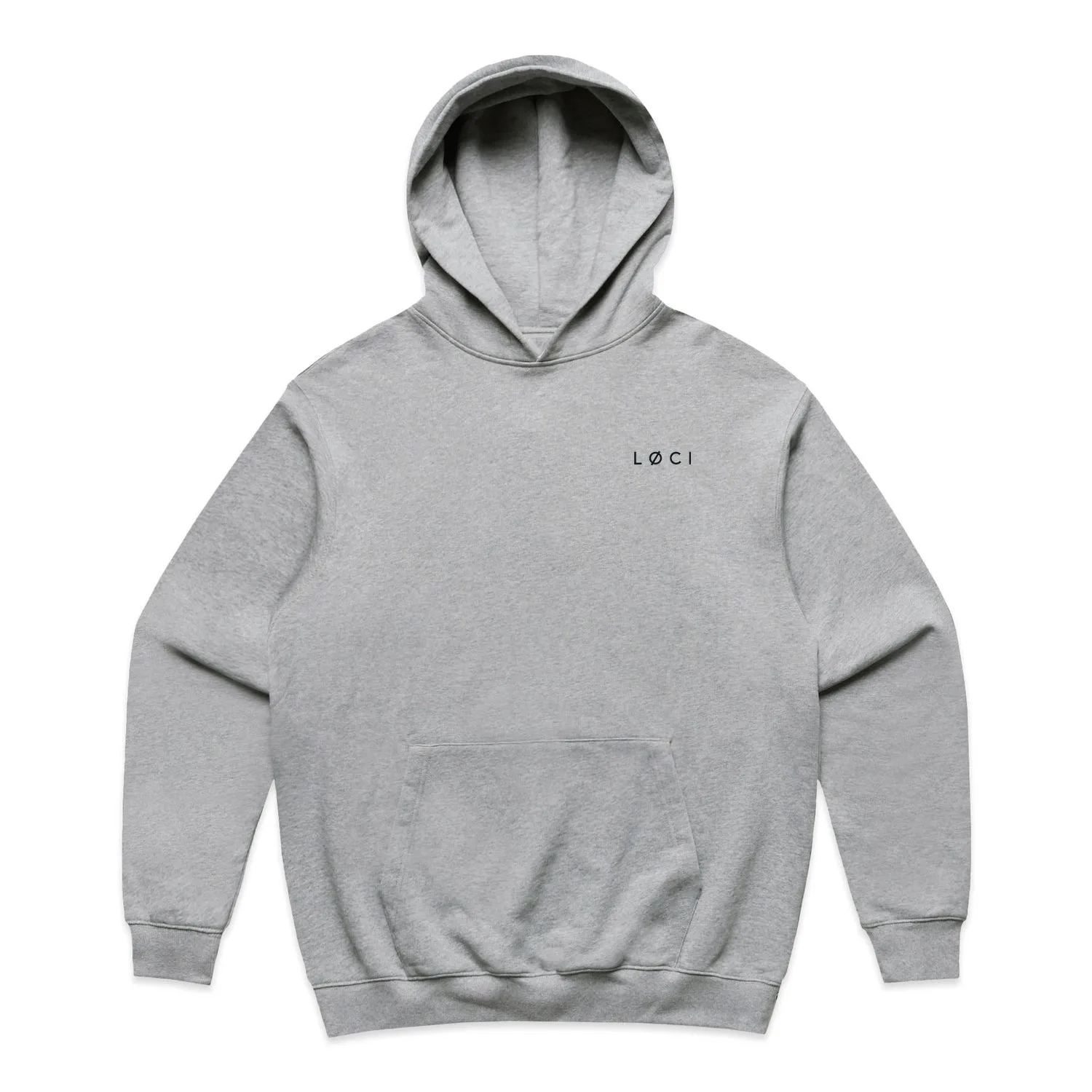 ICØN HOODIE - ATHLETIC HEATHER sold by Loci Wear