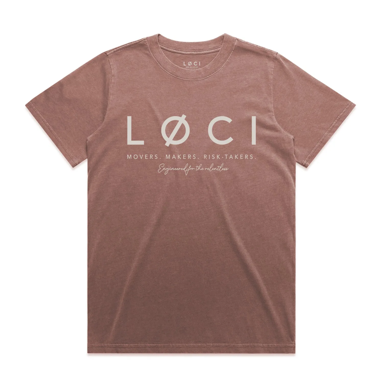 CØRE WOMEN'S T-SHIRT - VINTAGE PINK sold by Loci Wear