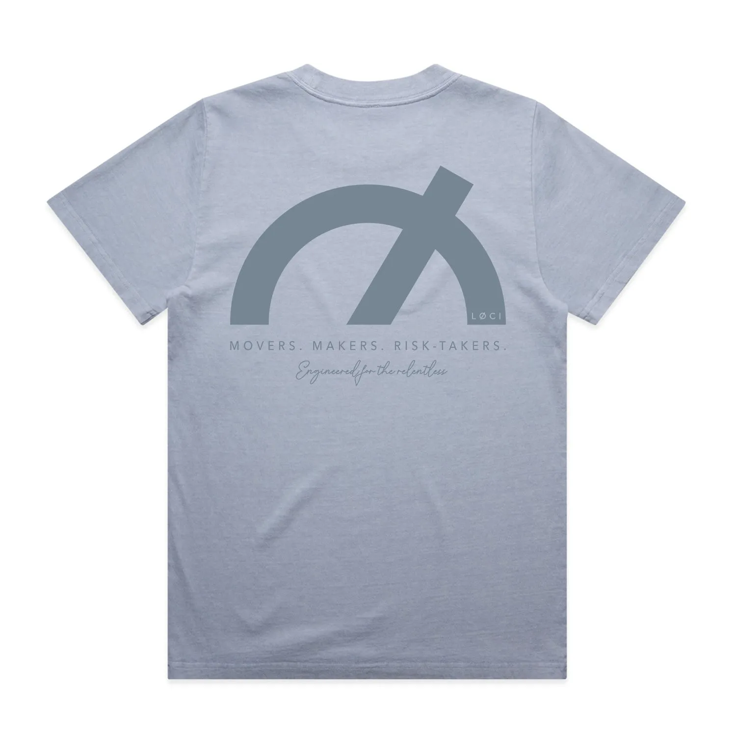 ICØN WOMEN'S VINTAGE-WASH T-SHIRT - POWDER sold by Loci Wear product image thumbnail 2