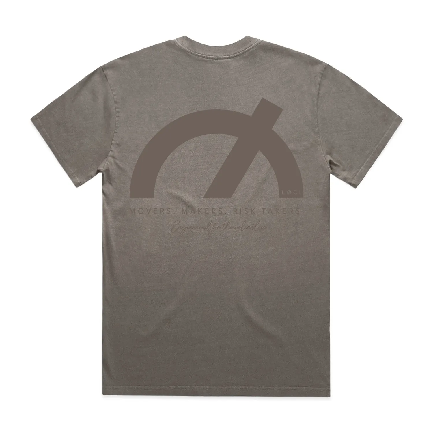 ICØN MEN'S T-SHIRT - VINTAGE GREY sold by Loci Wear product image thumbnail 2