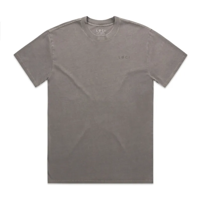 ICØN MEN'S T-SHIRT - VINTAGE GREY sold by Loci Wear