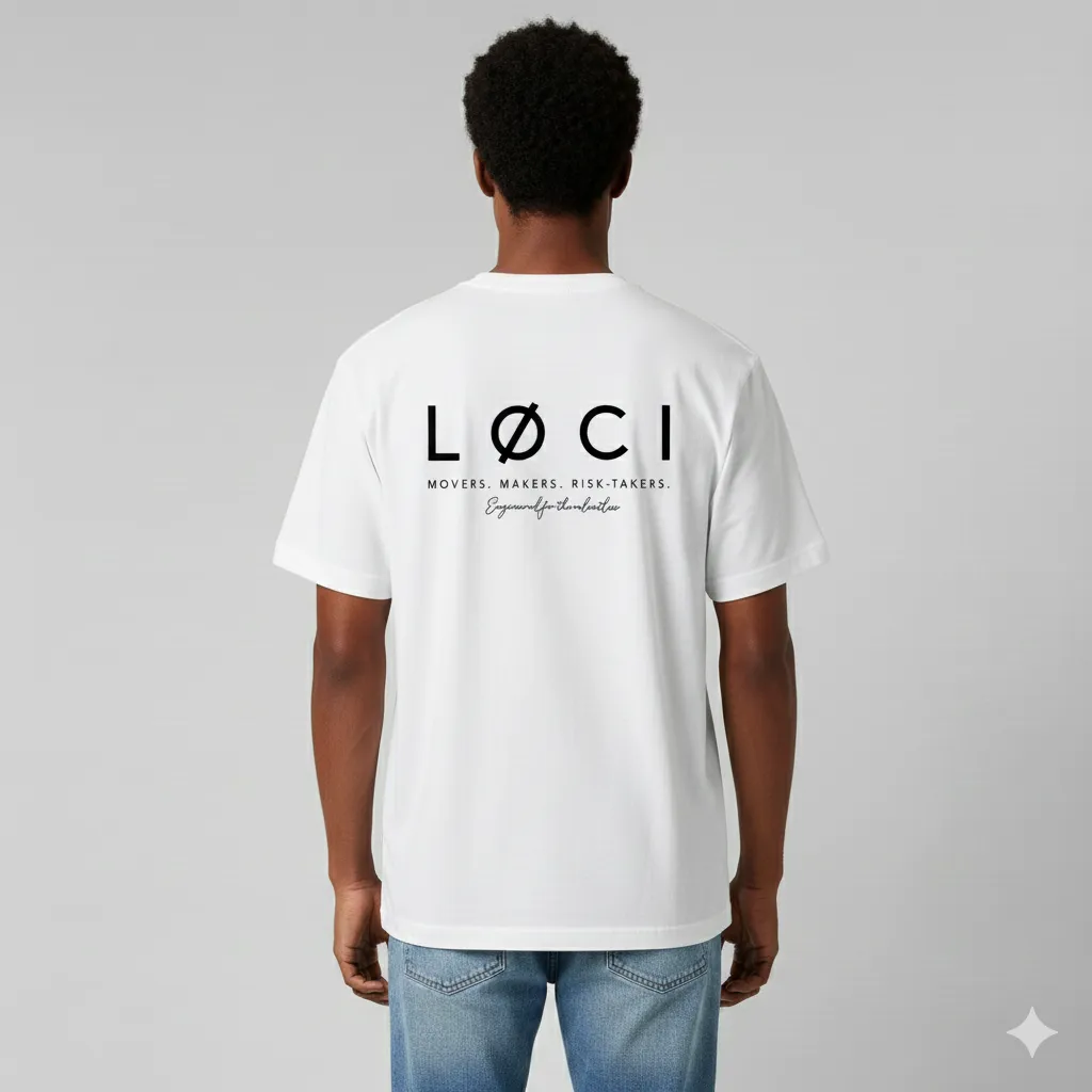 CØRE MEN'S T-SHIRT - VINTAGE WHITE sold by Loci Wear product image thumbnail 3