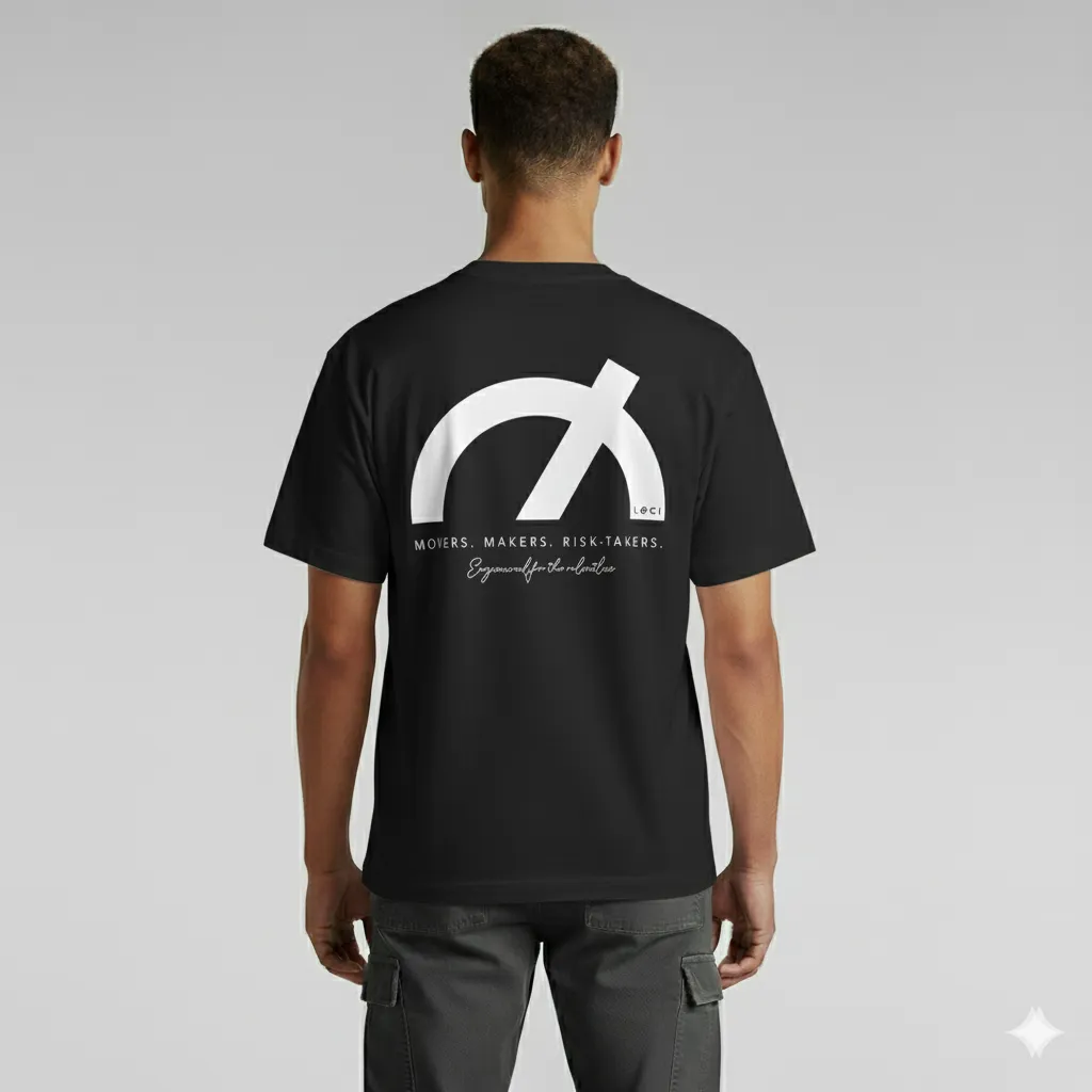 ICØN MEN'S T-SHIRT - VINTAGE BLACK sold by Loci Wear product image thumbnail 3