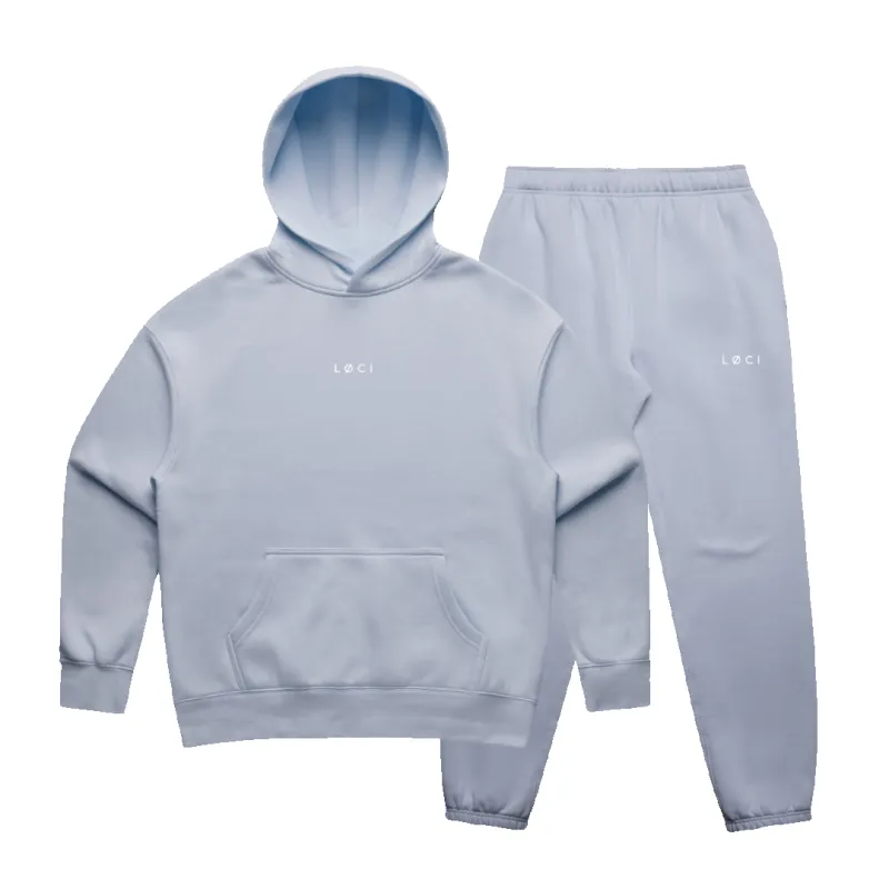 BASE WOMEN'S HOODIE SET - POWDER sold by Loci Wear