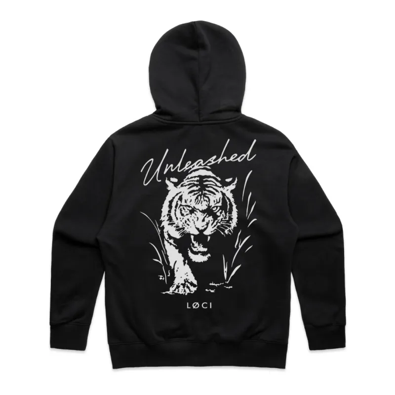 UNLEASHED HOODIE - BLACK sold by Loci Wear