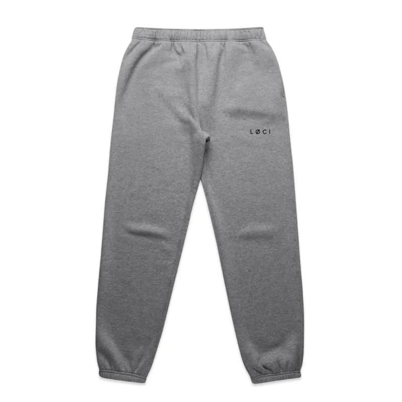 BASE MEN'S SWEATPANTS - ATHLETIC HEATHER sold by Loci Wear