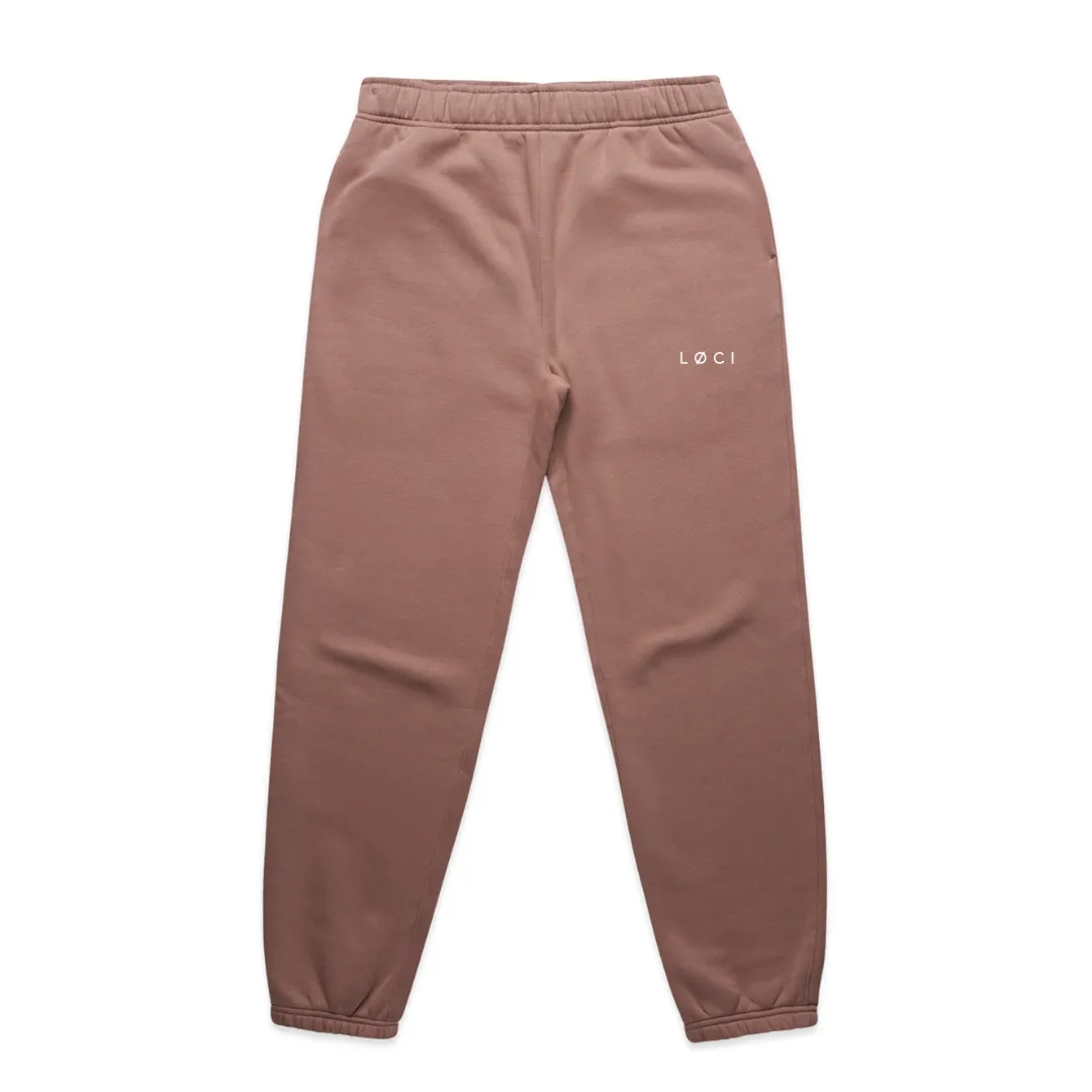 BASE WOMEN'S SWEATPANTS - HAZY PINK sold by Loci Wear