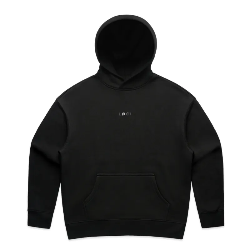 BASE WOMEN'S HOODIE - BLACK made by Loci Wear