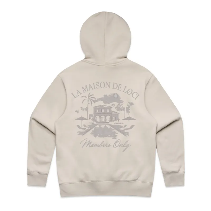 LA MAISON HOODIE - BONE made by Loci Wear