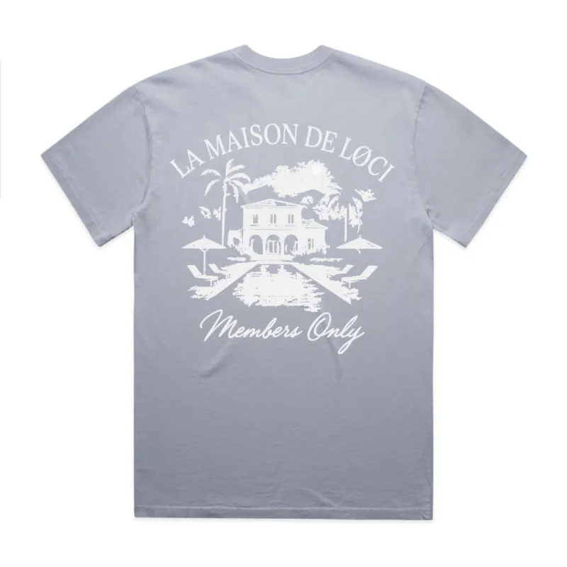 LA MAISON MEN'S T-SHIRT - VINTAGE POWDER made by Loci Wear