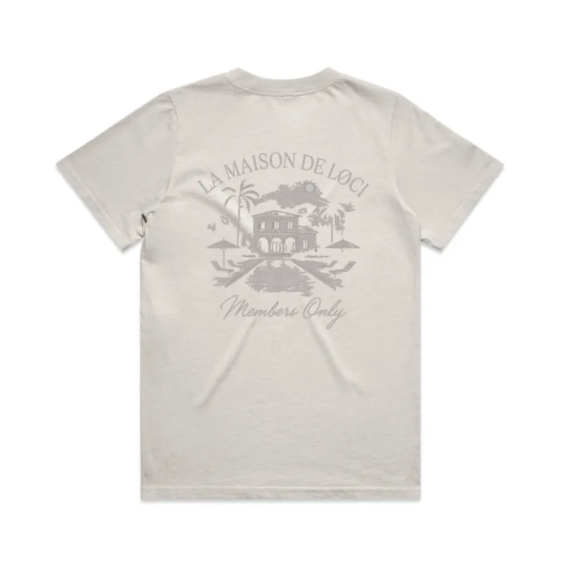LA MAISON WOMEN'S T-SHIRT - VINTAGE BONE made by Loci Wear