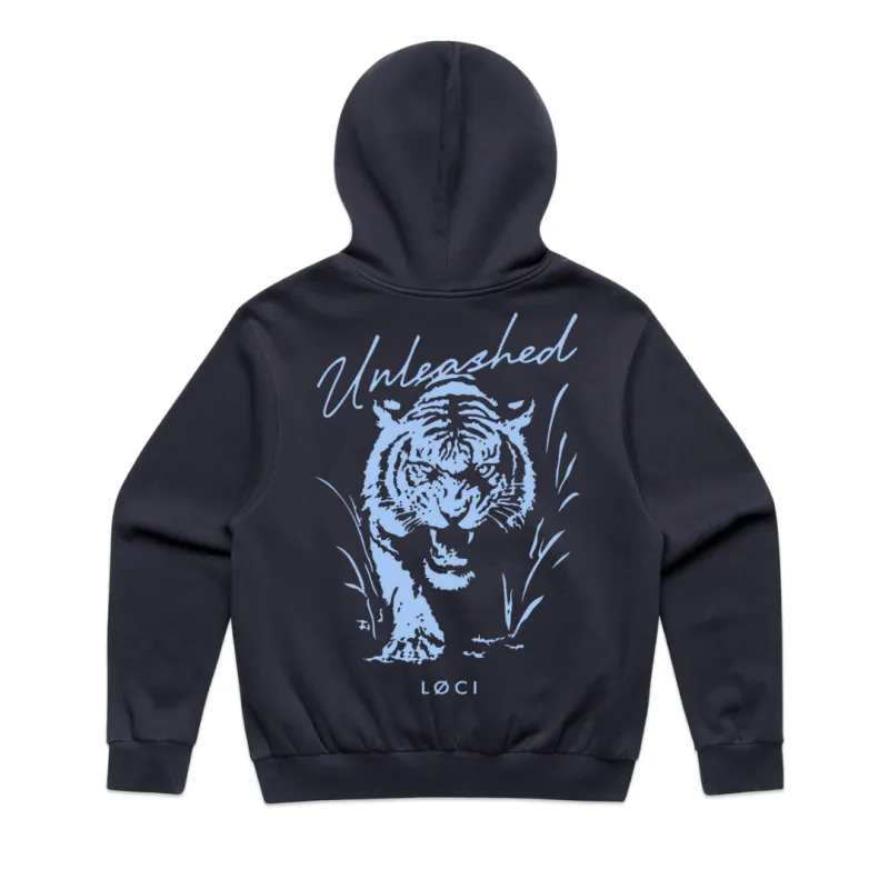 UNLEASHED HOODIE - INK BLUE sold by Loci Wear
