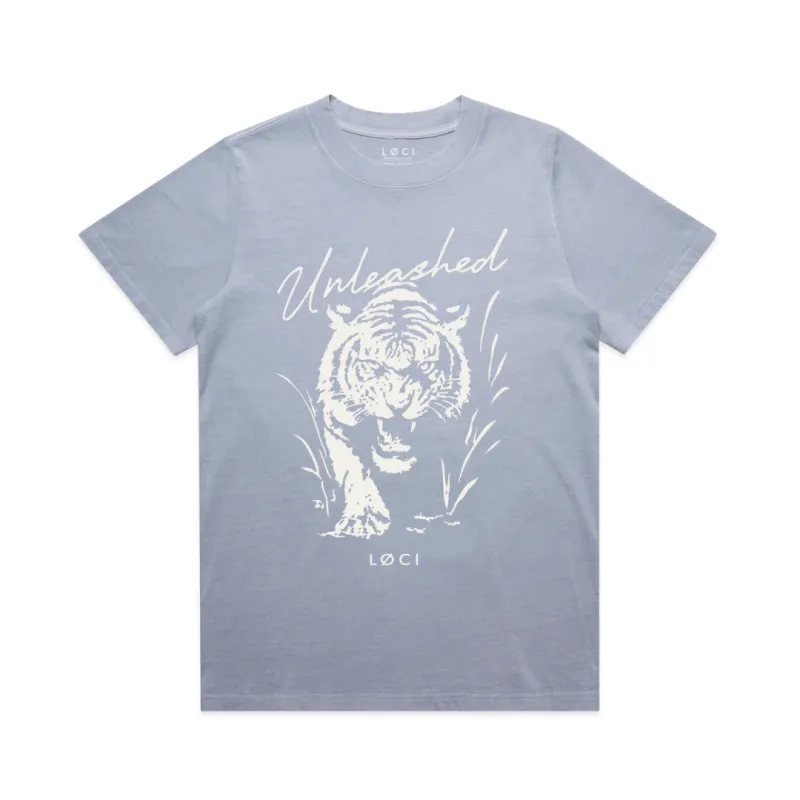 UNLEASHED X WOMEN'S  T-SHIRT - VINTAGE POWDER sold by Loci Wear