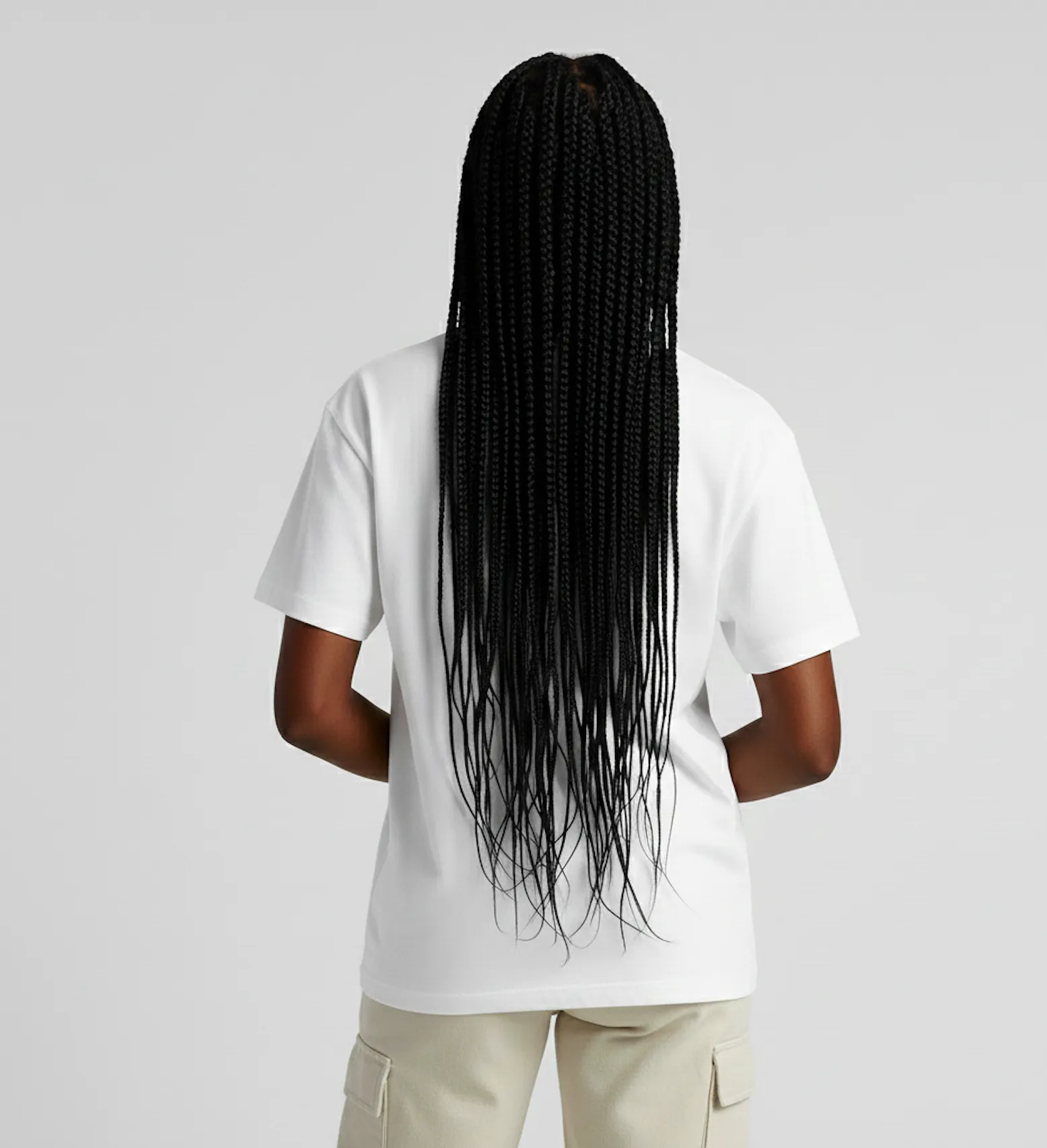 FLOWERS WOMEN'S T-SHIRT - WHITE sold by Loci Wear product image thumbnail 4