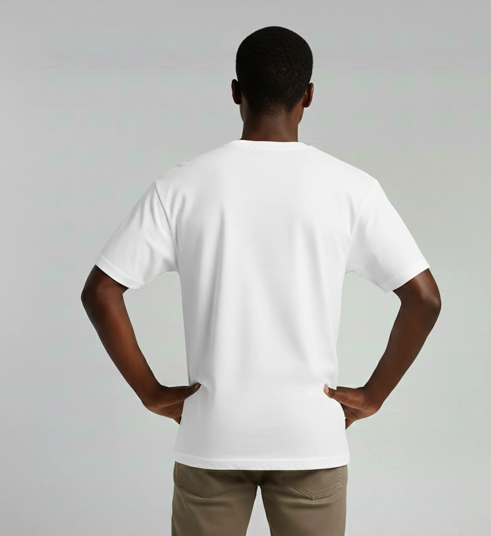 FLOWERS MEN'S T-SHIRT - WHITE sold by Loci Wear product image thumbnail 4