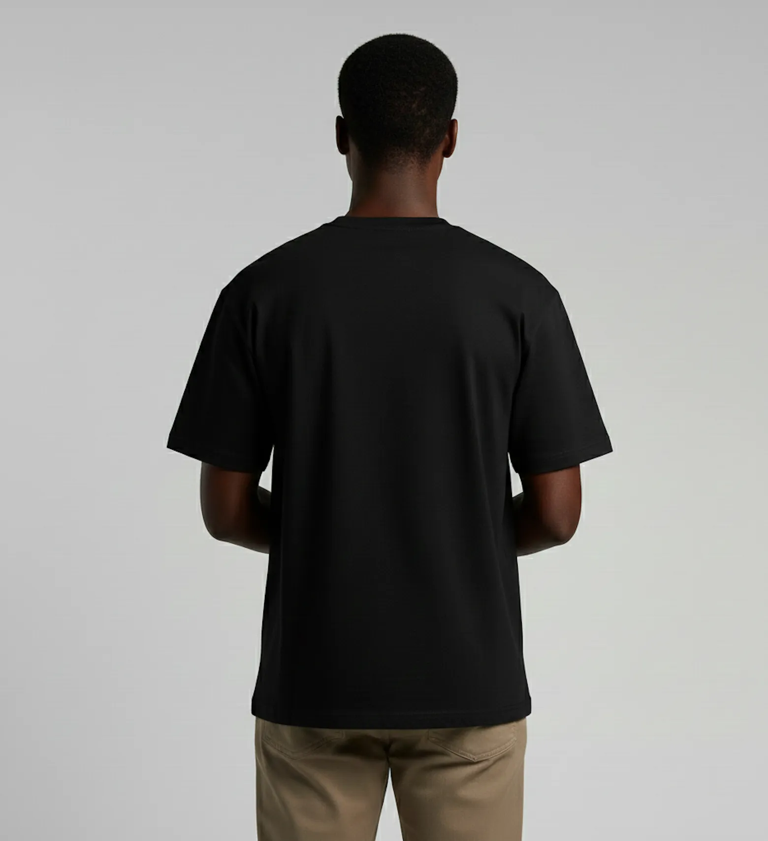 FLOWER MEN'S T-SHIRT - BLACK sold by Loci Wear product image thumbnail 4