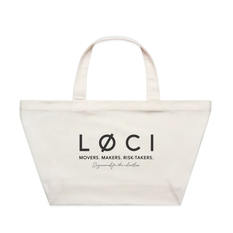 OVERSIZED TOTE - CREAM made by Loci Wear