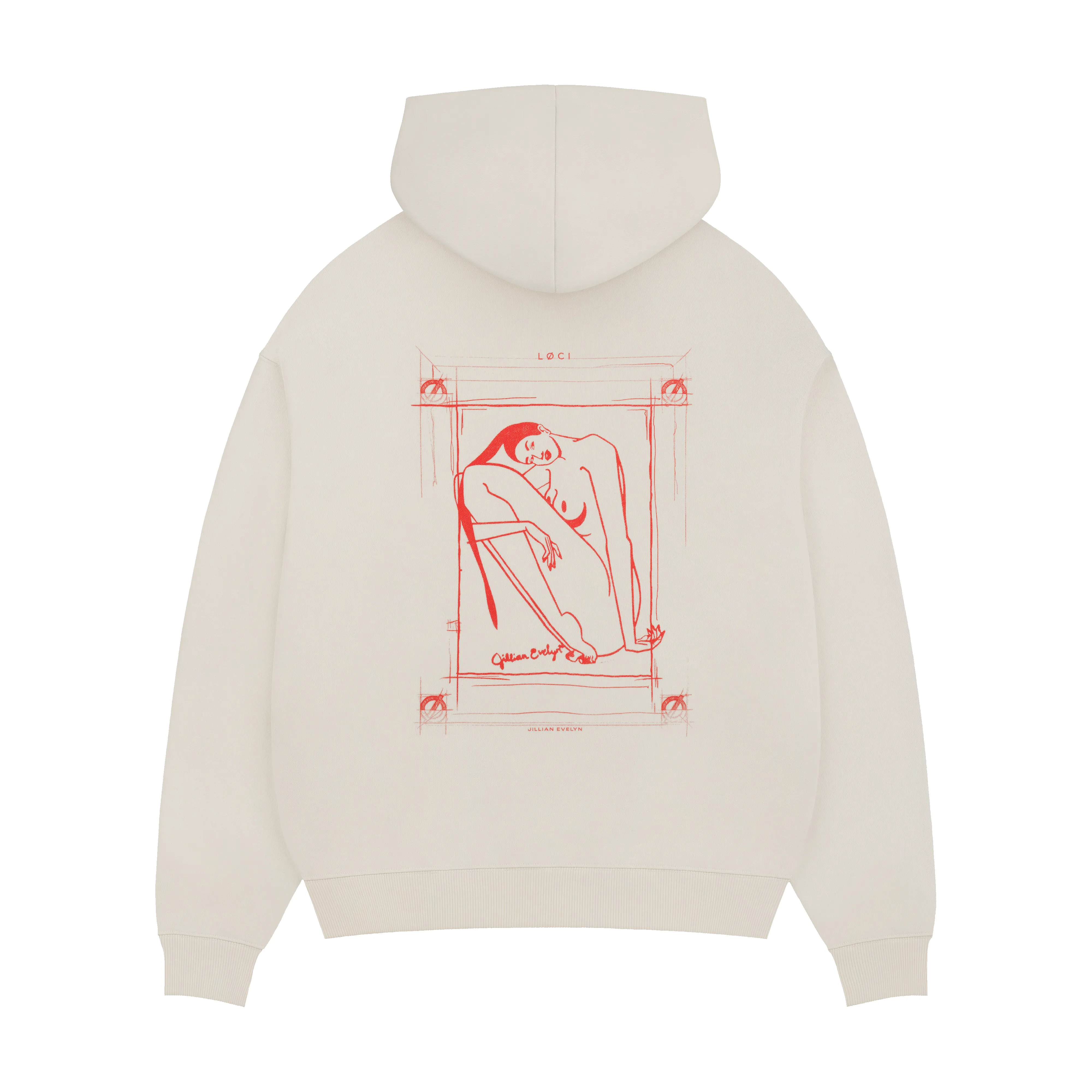 Jillian Evelyn Oversized Hoodie sold by Loci Wear