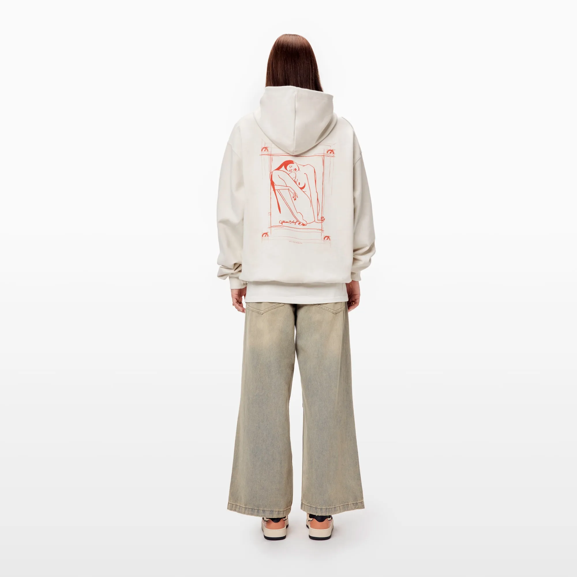 Jillian Evelyn Oversized Hoodie sold by Loci Wear product image thumbnail 4