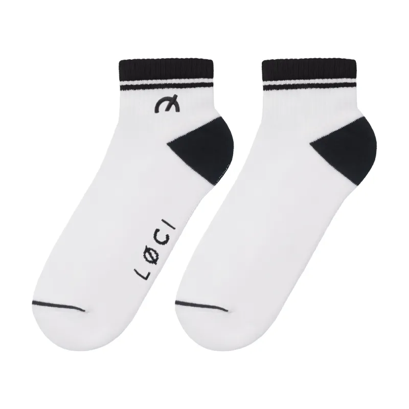 Stripe Cushioned Ankle Socks sold by Loci Wear