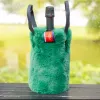 Faux Fur Wine Tote sold by Pretty Rugged Gear