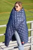 Villaova Navy Puffer Blanket sold by Pretty Rugged Gear