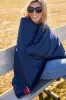 Villaova Navy Puffer Blanket sold by Pretty Rugged Gear
