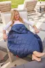 Villaova Navy Puffer Blanket sold by Pretty Rugged Gear