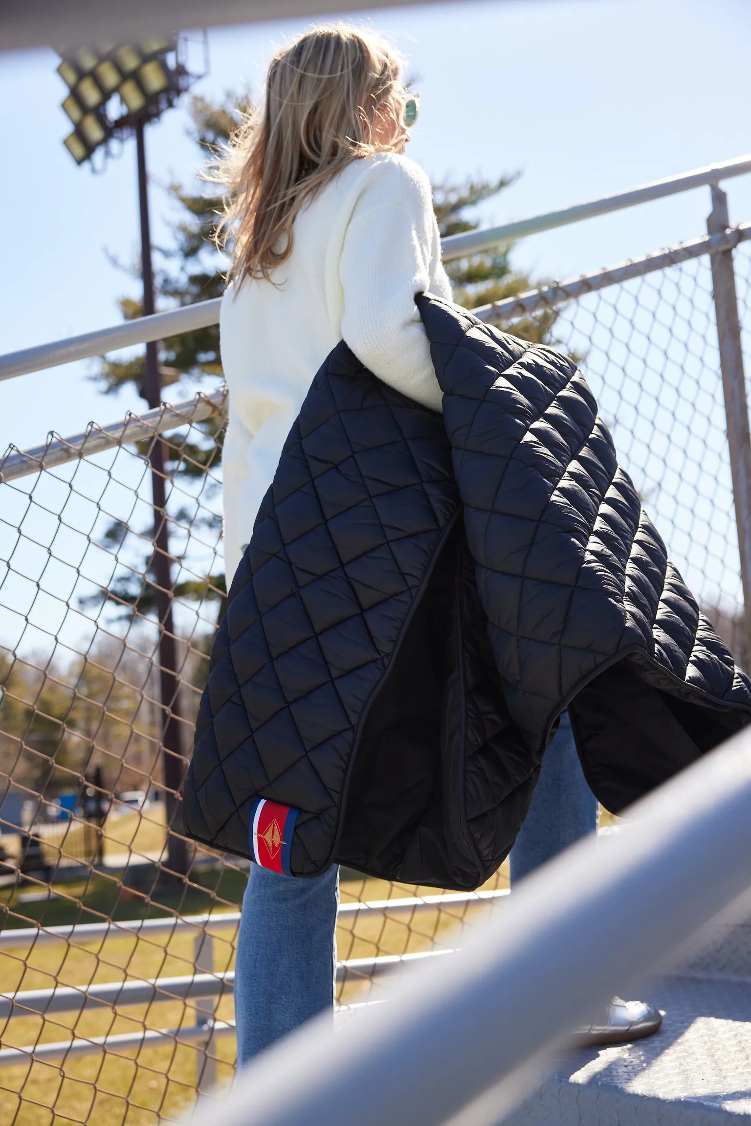 Iowa State University Black Puffer Blanket sold by Pretty Rugged Gear product image thumbnail 5