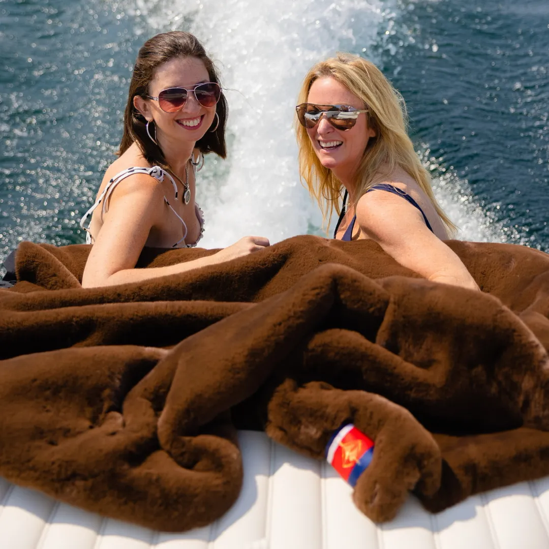 The Chocolate Brown Outdoor Blanket sold by Pretty Rugged Gear product image thumbnail 4