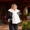White Faux Fur Scarf sold by Pretty Rugged Gear