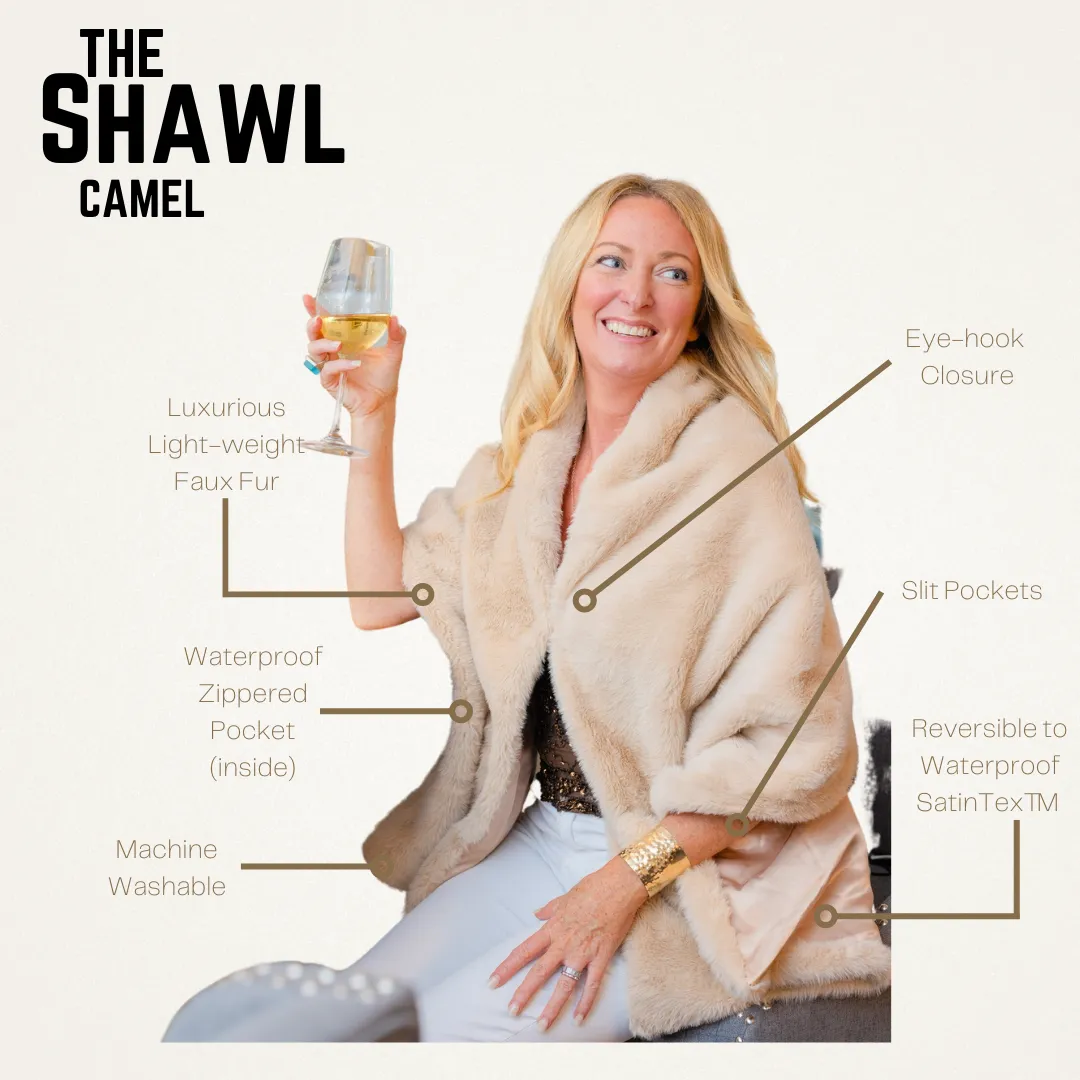 Camel Shawl sold by Pretty Rugged Gear product image thumbnail 3