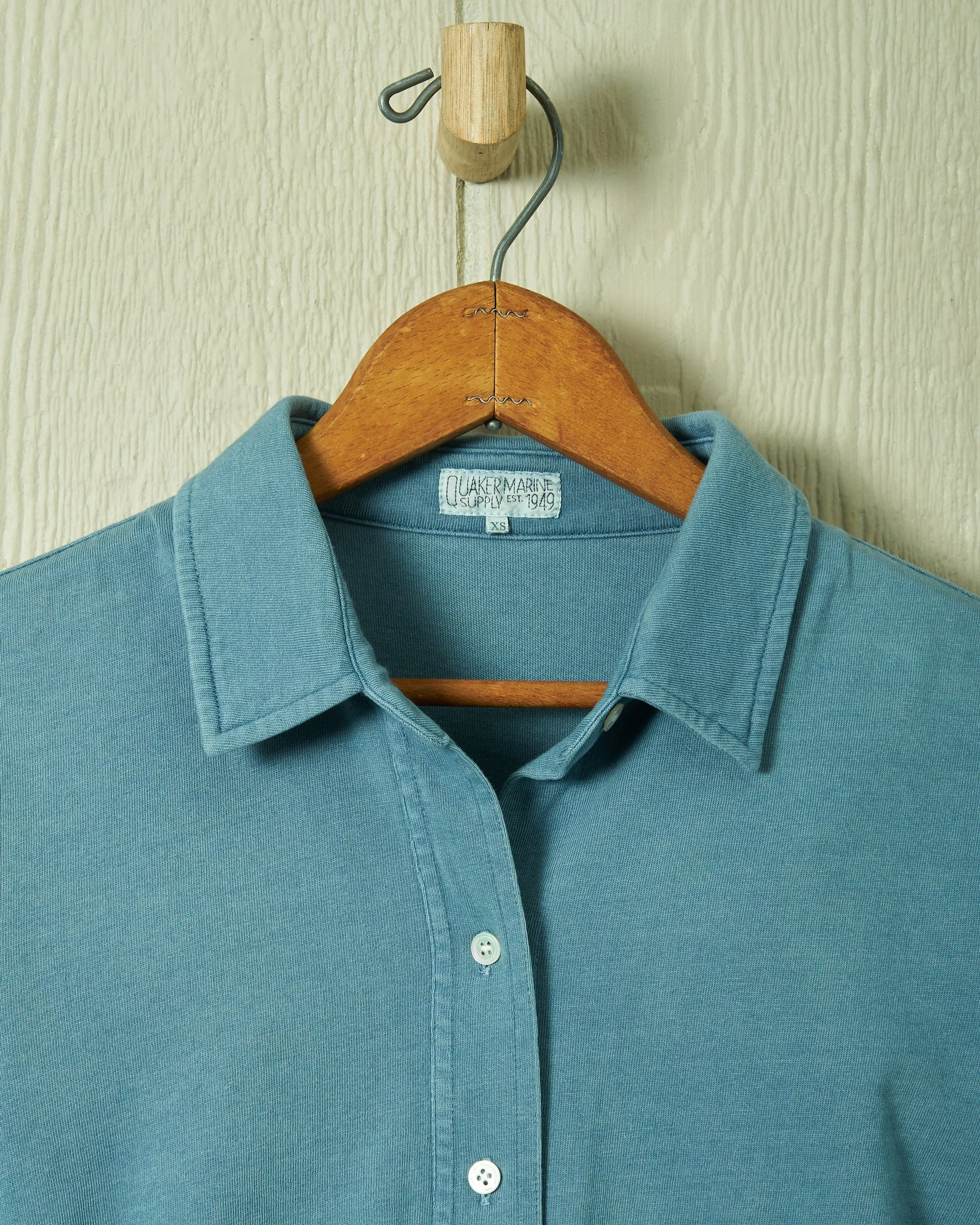 Avalon Indigo Knit Top in Washed Jersey sold by Quaker Marine Supply product image thumbnail 2
