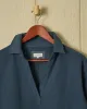 Inlet Pullover in Navy Loopback Terry sold by Quaker Marine Supply